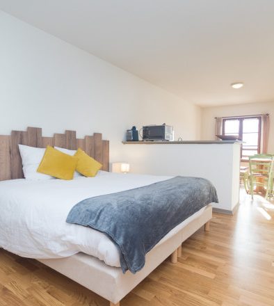 auberge du midi studio équipé lit